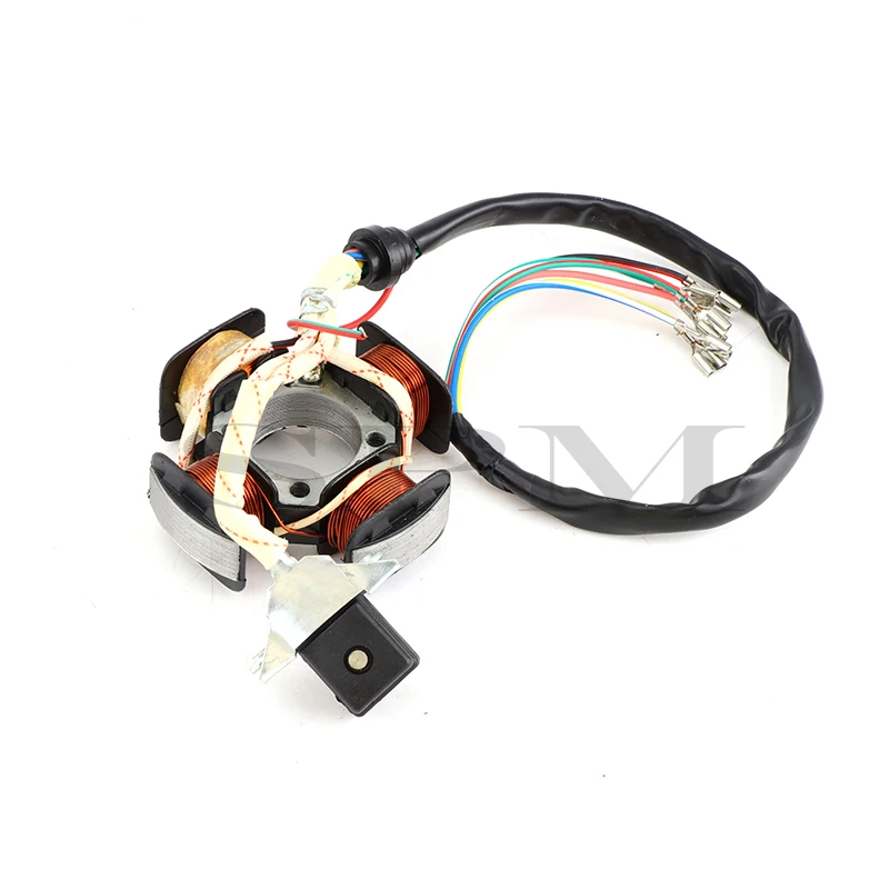Buy Otorcycle Agneto Stator Coil Scooter Generator 6 Coils Agneto