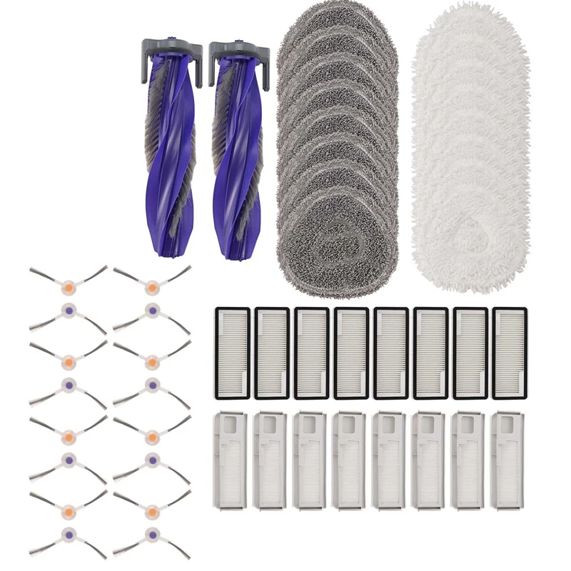 

For Narwal Freo X Ultra / Narwal J4 / J4 Lite Robot Vacuum Cleaner Side Brush Mop Cloths Accessories Spare Parts