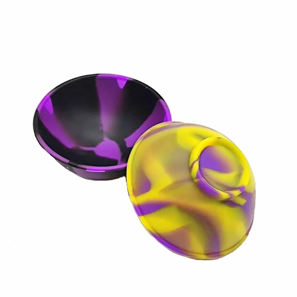 10 قطعة وعاء سيليكون ملون 67 مللي متر حاوية منزلية القرع متعدد الألوان التبغ التدخين اكسسوارات جرلي هدية