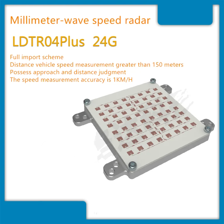 LDTR04plus speed radar Traffic speed indicator 24GHz millimeter wave radar Radar module traffic radar bayonet