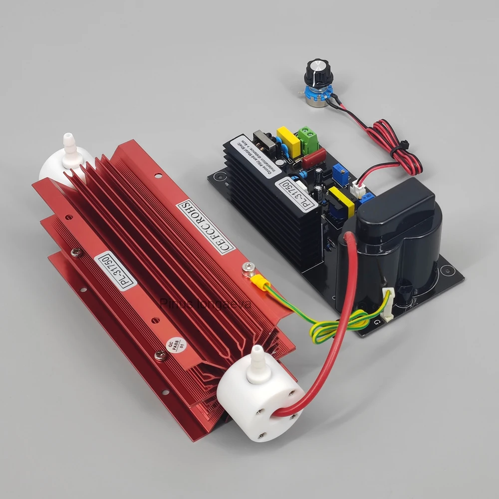Ce fcc rohs 7 g/h 7 gramas tubo de quartzo ajustável tipo gerador de ozônio kit médico industrial equipamento de terapia