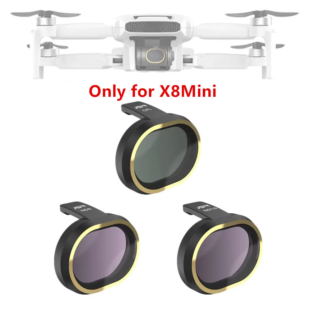 Glass CPL ND8 ND16 Lens Filter Kit ND 8 16 Neutral Density ND PL Cover for FIMI X8Mini Drone Gimbal Camera