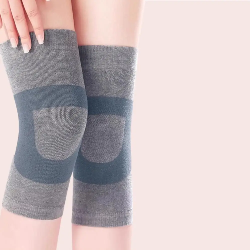 1Pair Cushion Pressure Knee Pads Patella Strap Breathable Soft Knee Patella Support Adjustable Pressurize Sport Knee Wrap Runner