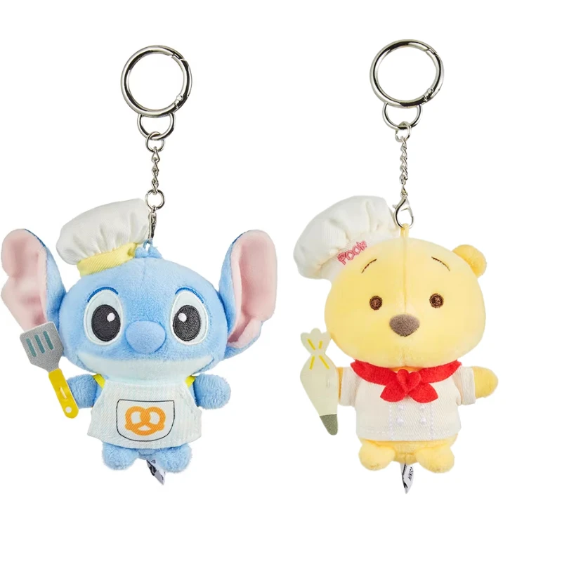 

Подлинная MINISO Disney Stitch кукла для выпечки кулон мультфильм милый Винни Пух плюшевая подвеска игрушки детский подарок