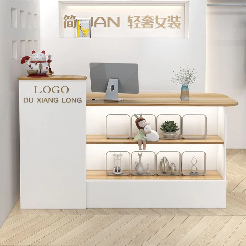 صفحة الخروج بار قوس العداد متجر الملابس النسائية صالون تجميل صغير الاستقبال