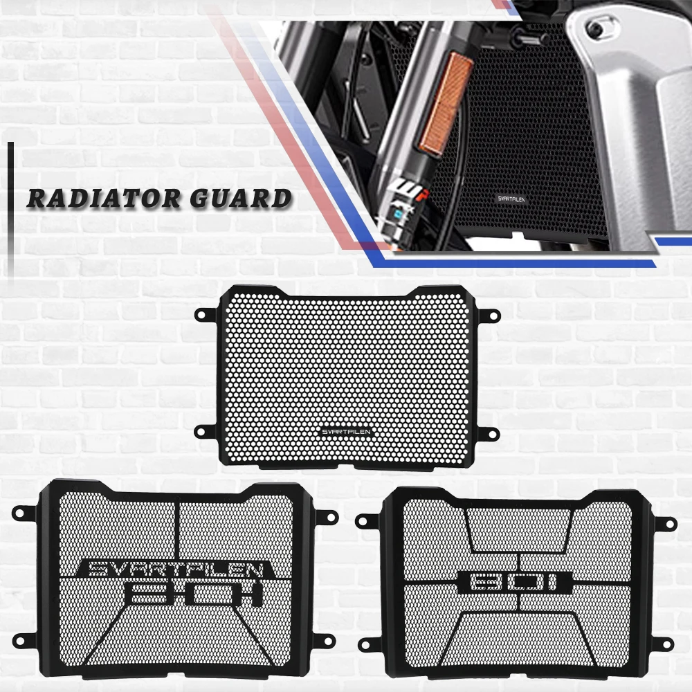 

For Husqvarna Svartpilen 801 2024 2025 2026 Motocycle Radiator Grille Cover Water Tank Guard Protection Accessories Parts