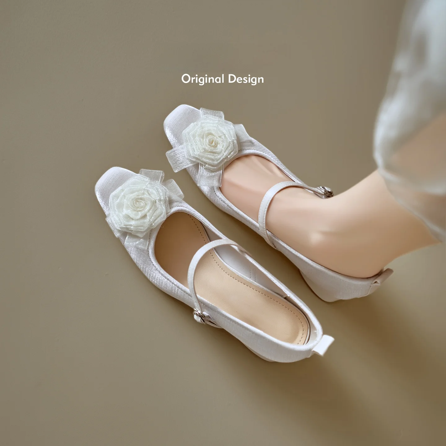 ballerines-mary-jane-en-cuir-d'agneau-pour-femmes-a-talon-epais-bout-ouvert-style-coreen-pour-jeunes-femmes