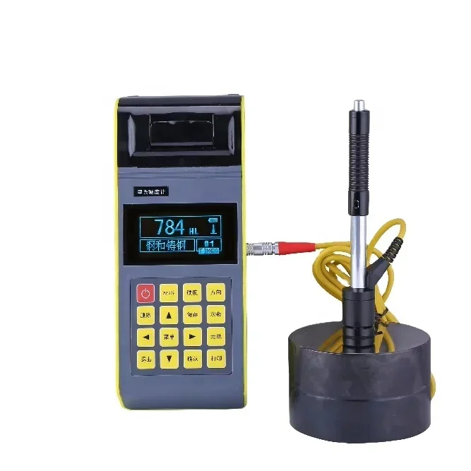 New SHL-160 Portable Digital Hardness Tester Metal Cast Iron Mold Steel Hardness Tester Band Printing