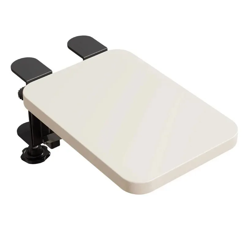 Ergonomic Foldable Desk Mount Extender Laptop Riser With Keyboard Tray Space Saving Home Office