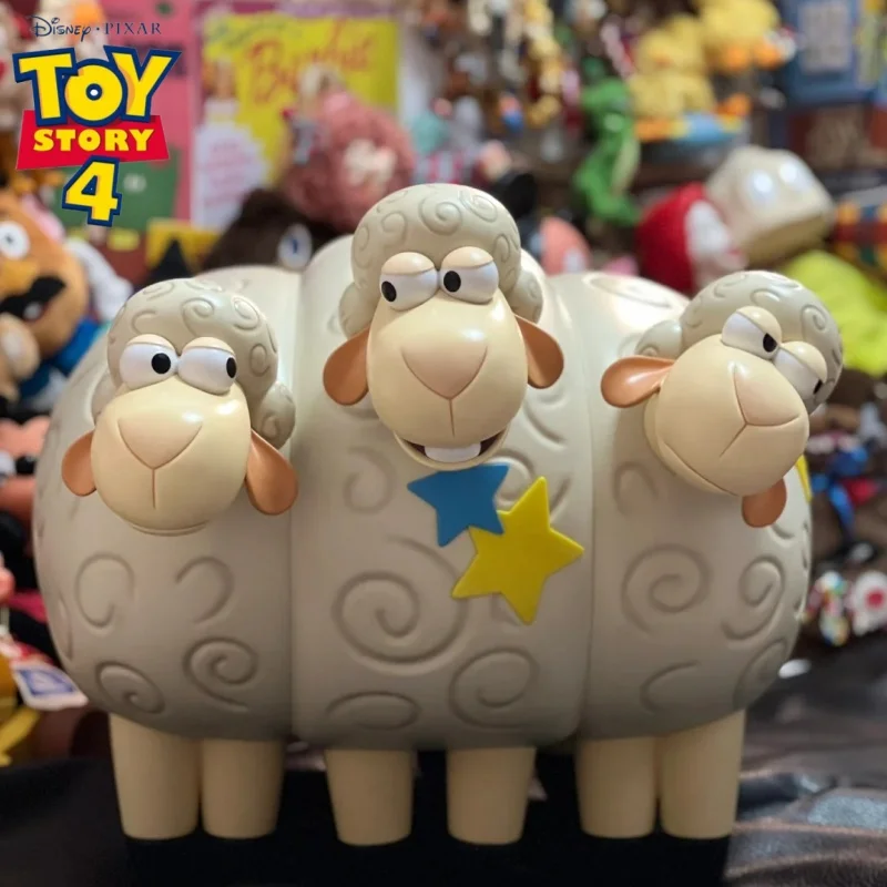 

2024 Soap Studio Disney Toy Story Series Mini Shepherdess's Sheep Doll Mini Ornaments Top Magnetic Absorption Nano Ornaments Toy