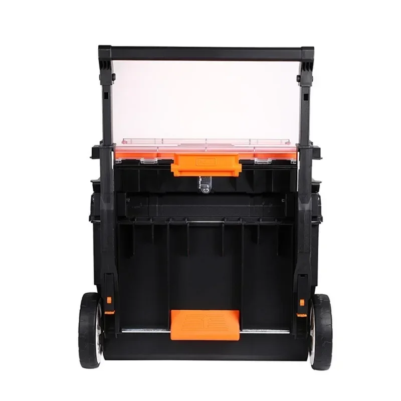 Large Capacity ToughSystem Tool Box Storage Containers for Garage Hard Detachable Plastic Suitcase Electrical Hardware Tools