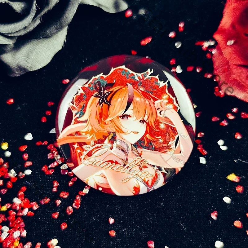 Wuthering Waves Camellya Acrylic Standing Sign Tinplate Badge Laser Ticket Instant Camera Cosplay Kawaii Colleagues Gifts Anime