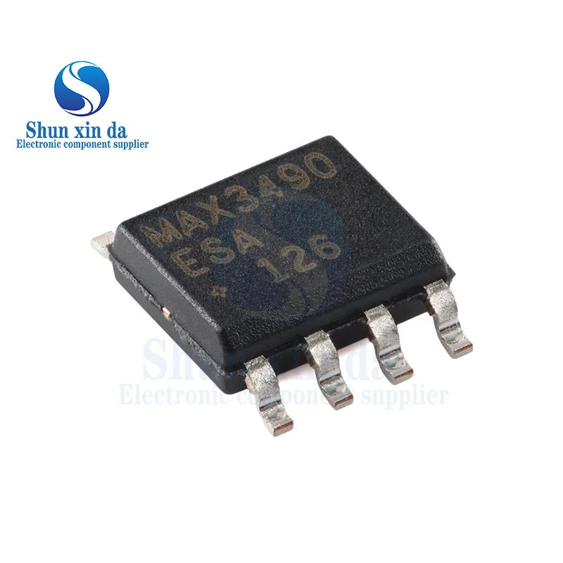 5PCS MAX3490ESA SOP-8 MAX3490 SMD 3.3V Powered 10Mbps And Slew-Rate-Limited True RS-485 RS-422 Transceivers IC