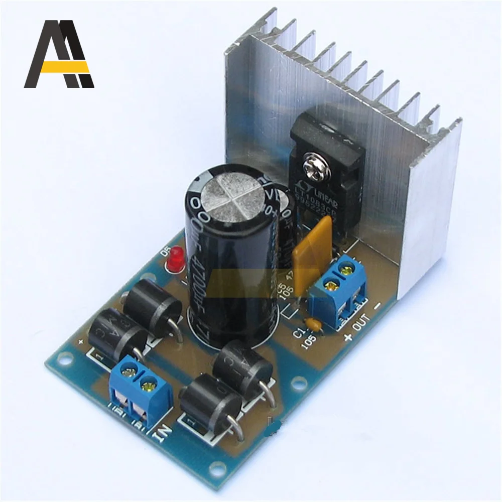 LT1083 DC-DC Postive Adjustable Regulated Power Supply Module Voltage Regulator for Supply Battery Charger Charging DIY Kits