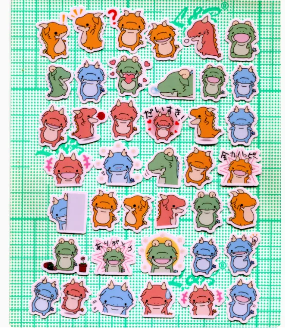 40pcs kaijyu-sekai 2-3cm diy cute STICKER