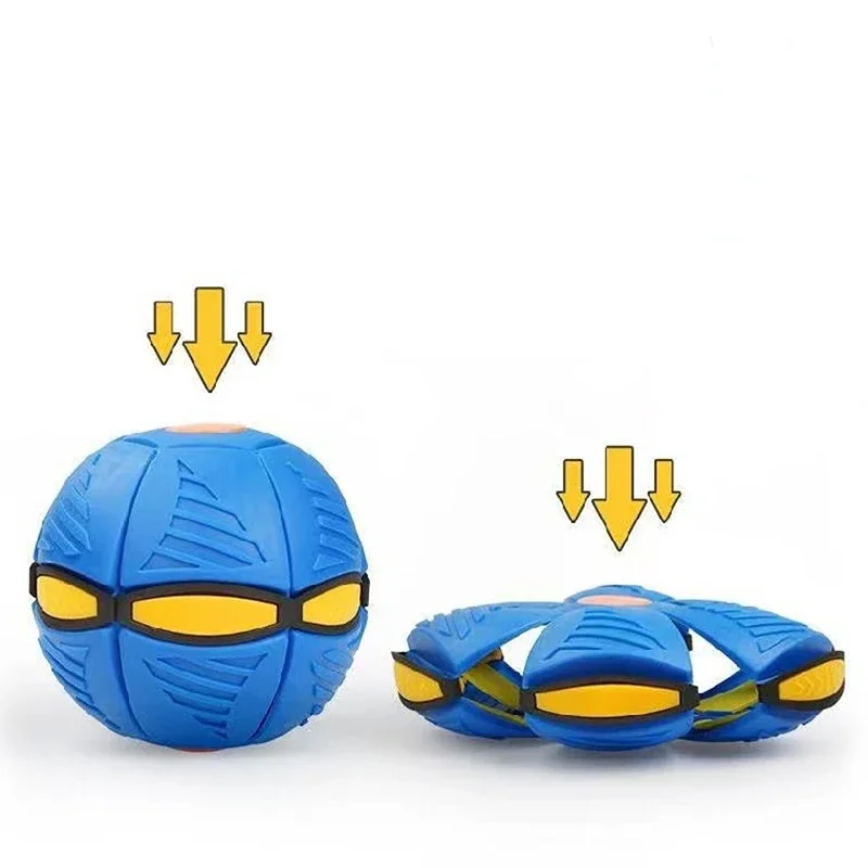 Flying Saucer Ball Deformation UFO Kids Flat Throw Magic Balls For children's Toy Balls Boy Girl giocattoli sportivi all'aperto regalo per bambini