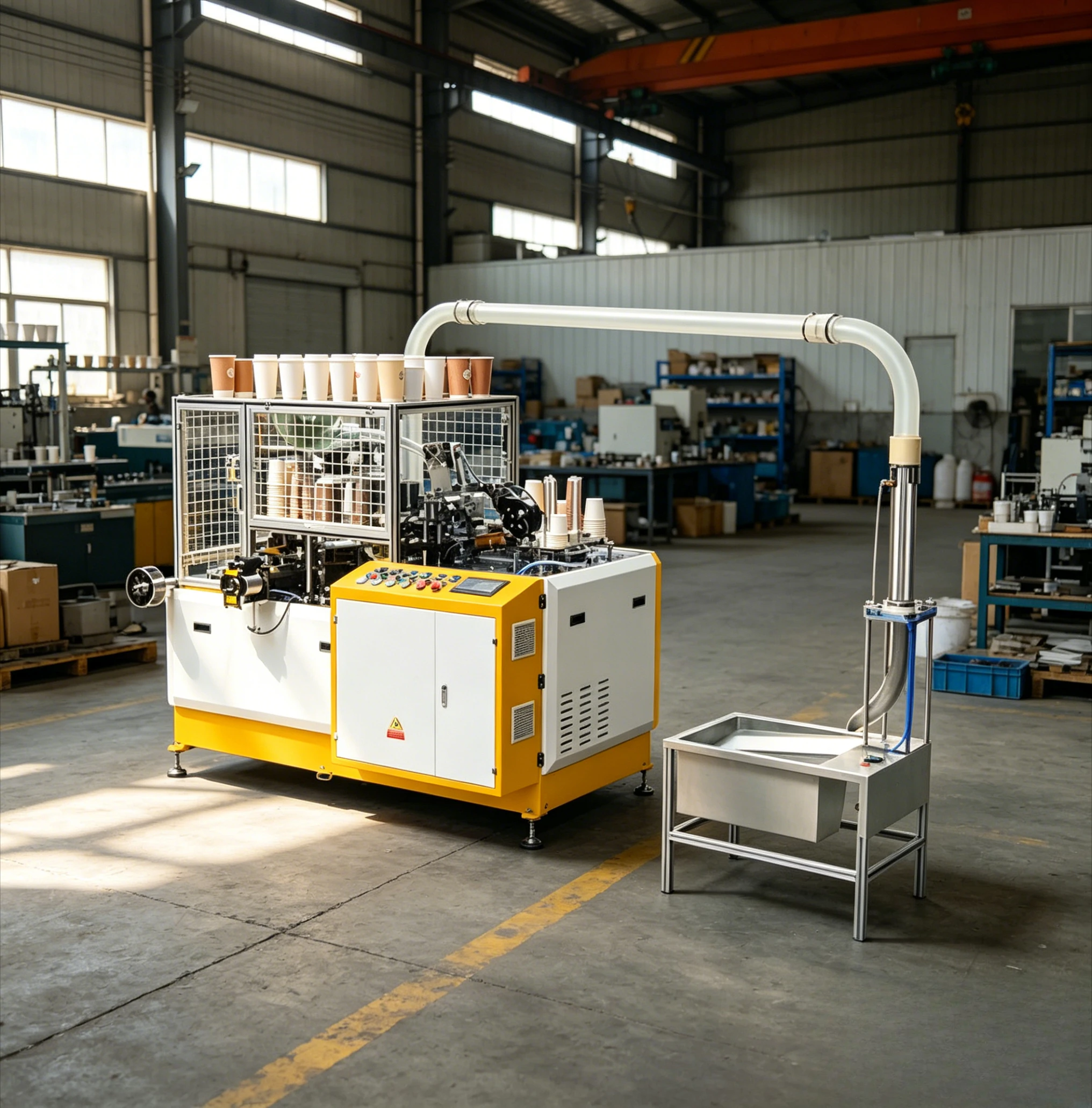 Paper Cup Printing Machines with PLC Touchscreen and Technical Service Support