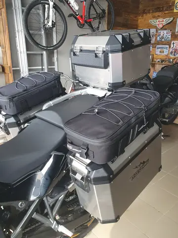 Nuevas bolsas superiores para motocicleta para BMW R 1200 1250 GS LC Adventure Top Box bolsas de alforjas bolsas de equipaje F650GS G310GS ADV impermeables