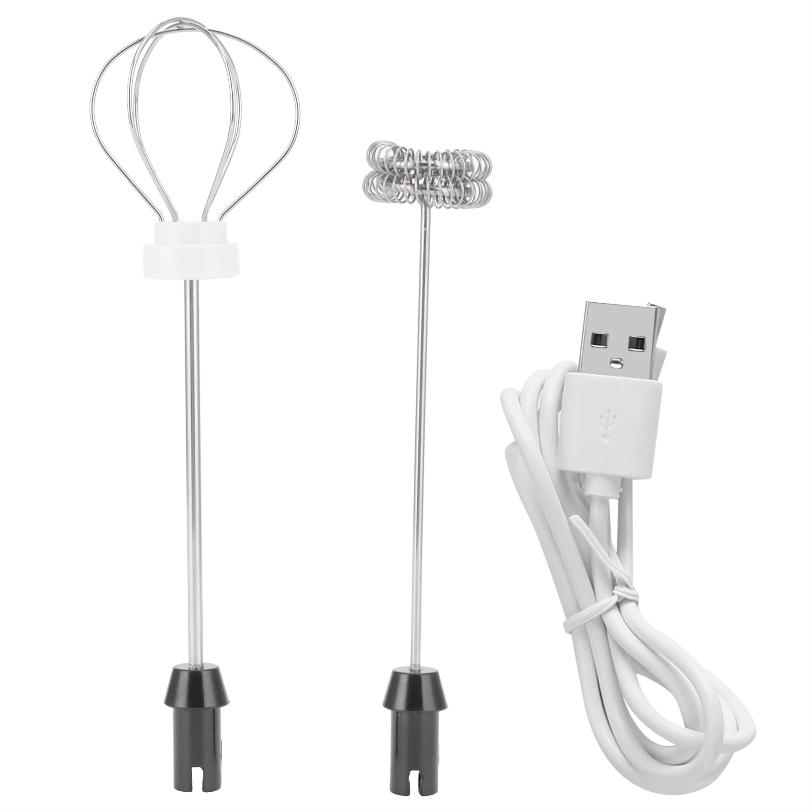

USB перезаряжаемый ручной вспениватель молока и взбиватель яиц, многофункциональный кухонный миксер-венчик