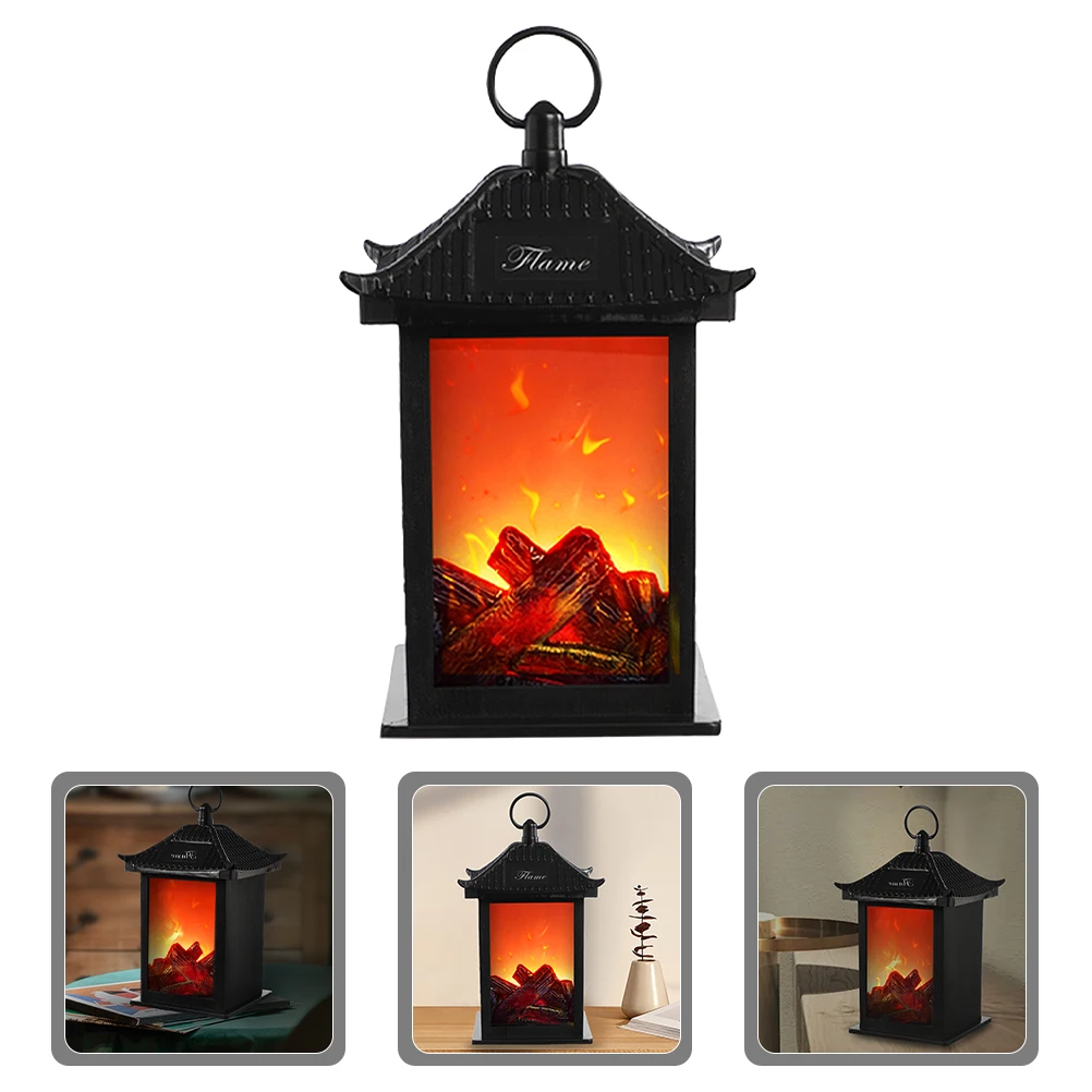 

Christmas Led Lantern Lighted Decorative Hanging Lamp For Xmas Party Christmas Theme Gathering Indoor Decoration