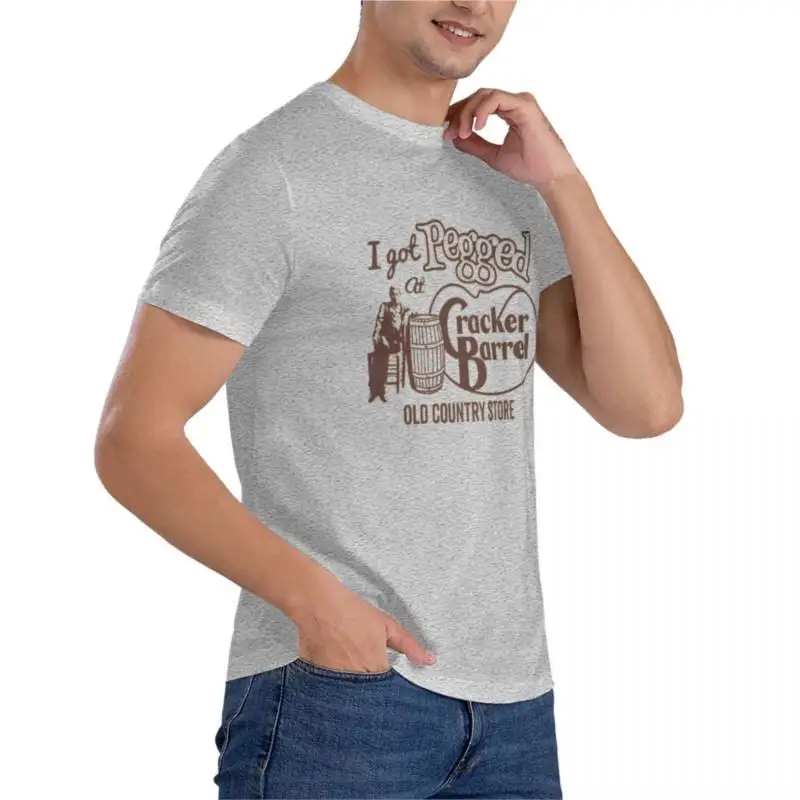 I gagged at cracker barrel Classic t-shirt graphic t shirt man clothes brand t-shirt uomo cotton teeshirt