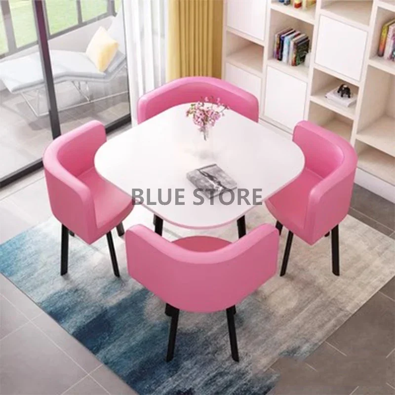 

Mobile Modern Dining Table White Newclassic Library Apartment Coffee Tables Computer Free Shipping Mesas De Jantar Furniture