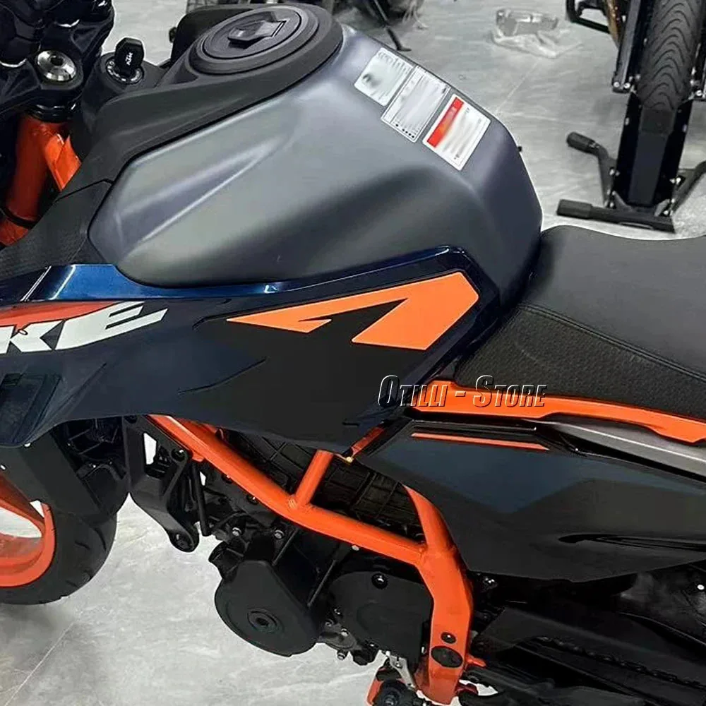 جديد دراجة نارية الملحقات ل 390 Duke 390 Duke 390 DUKE 2024 خزان ملصق الوسادة عدم الانزلاق الجانب الوقود المطاط ملصقات مقاومة للماء