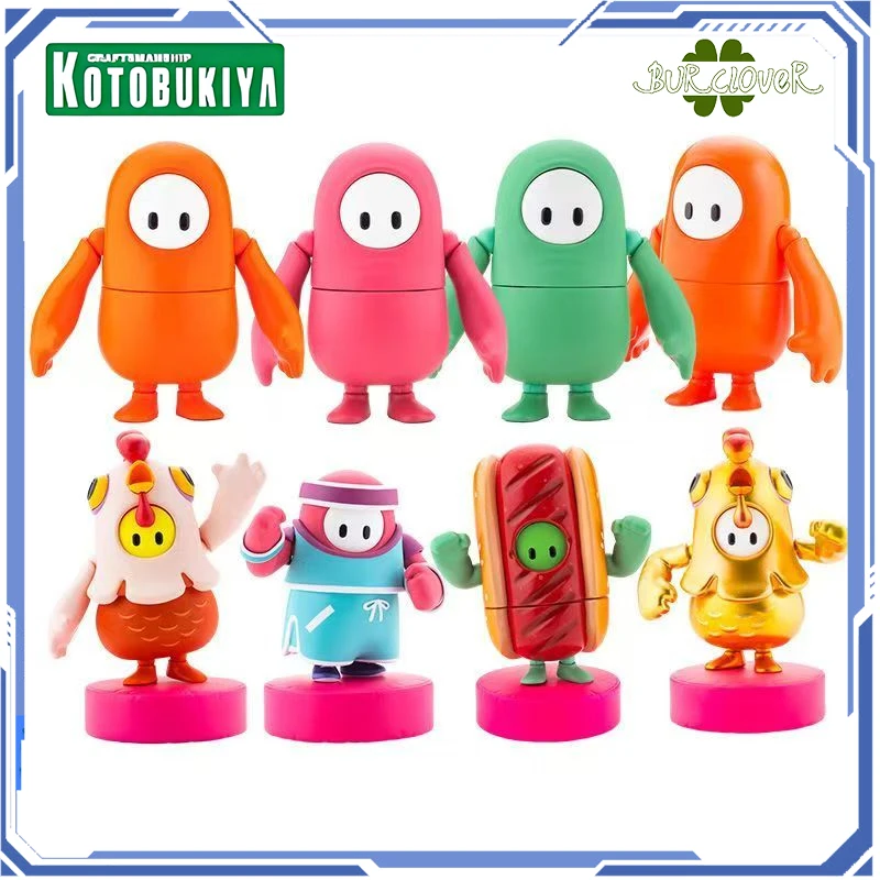 

Kotobukiya Genuine Fall Guys Series Articulated Action Figure Set Anime Action Figure Toys Gifts For Kids