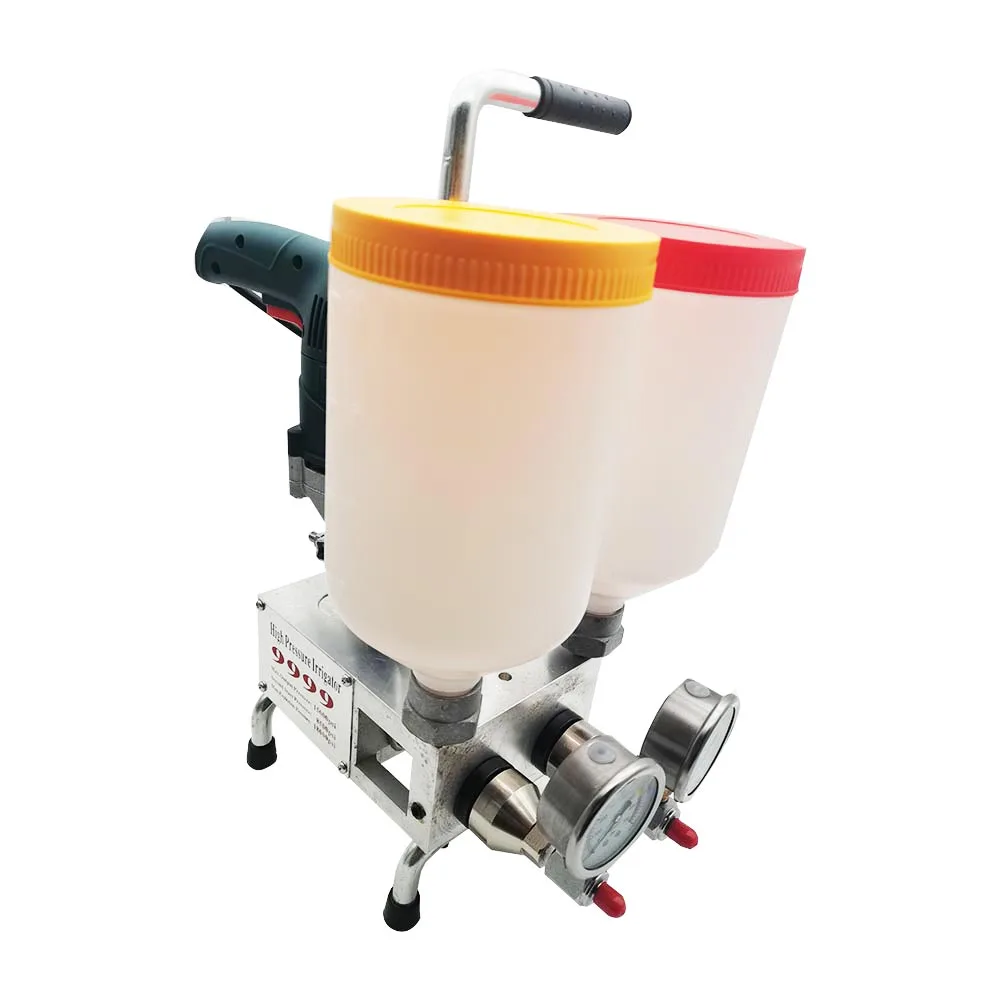 EC-9999 High Pressure Epoxy Grouting Machine 220V/1100W Epoxy/Polyurethane Foam Injection Pump Crack Repair and Plugging Machine
