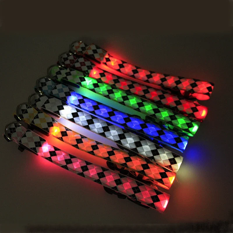 

Luminous Choker Nightclub Performance Erotic Necklace Cover Alternative Sex Toys for Adult Man Woman Dog Collar Lace Couples 18+