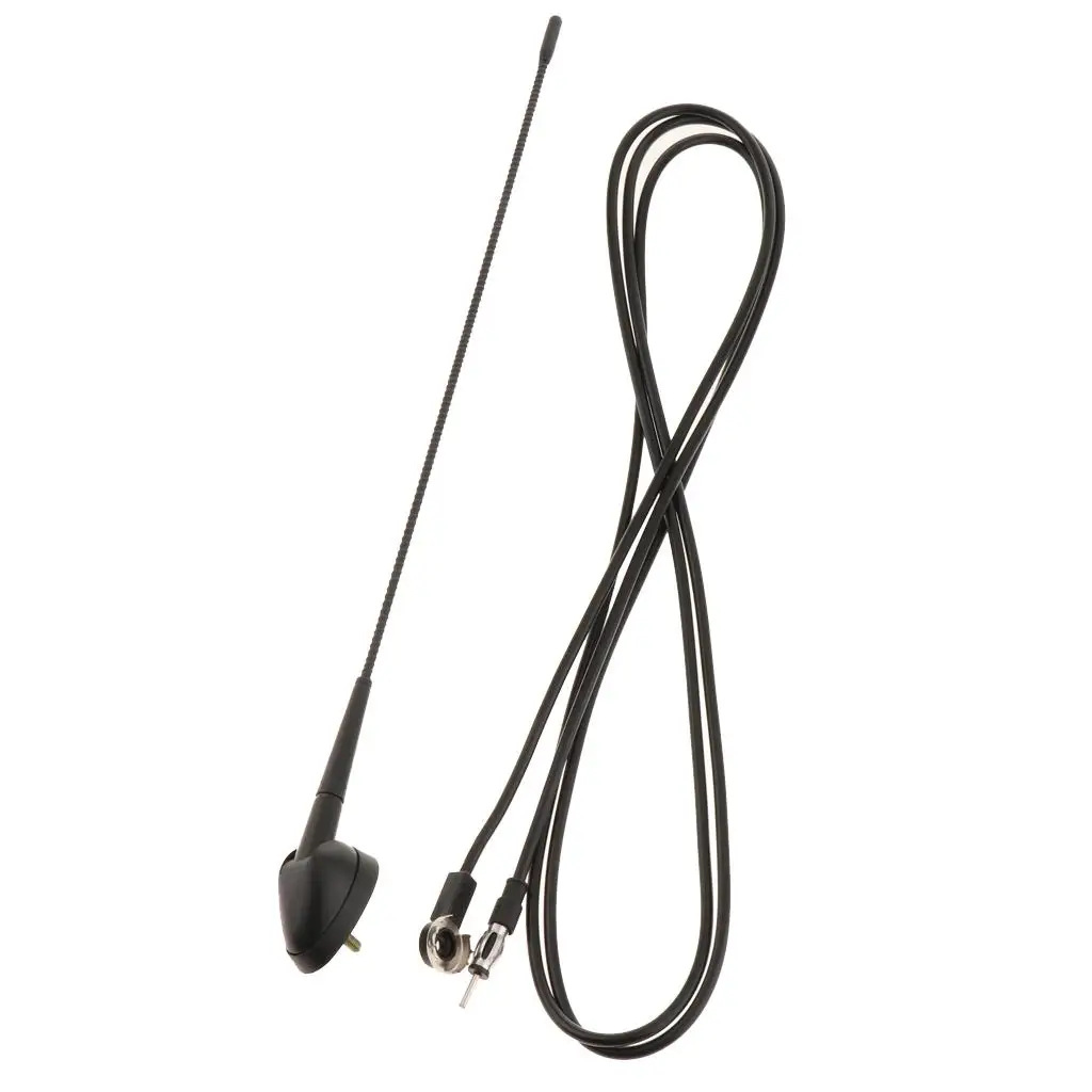 Aéreo montado no teto dianteiro do carro preto com base de excelente estabilidade