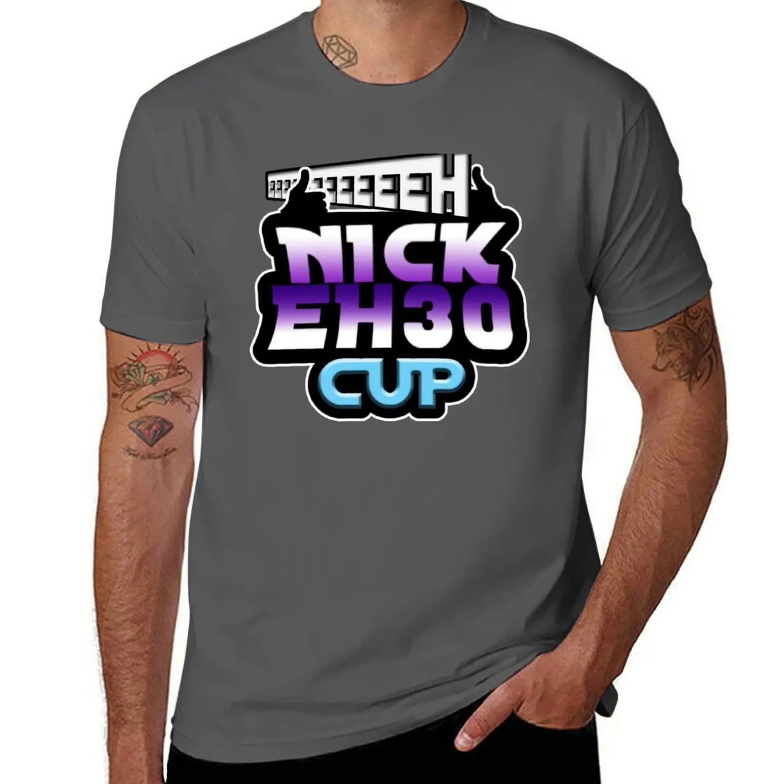 

Nick 30 Cup Collection Eh T-Shirt Performance Workout Short Sleeve Tee