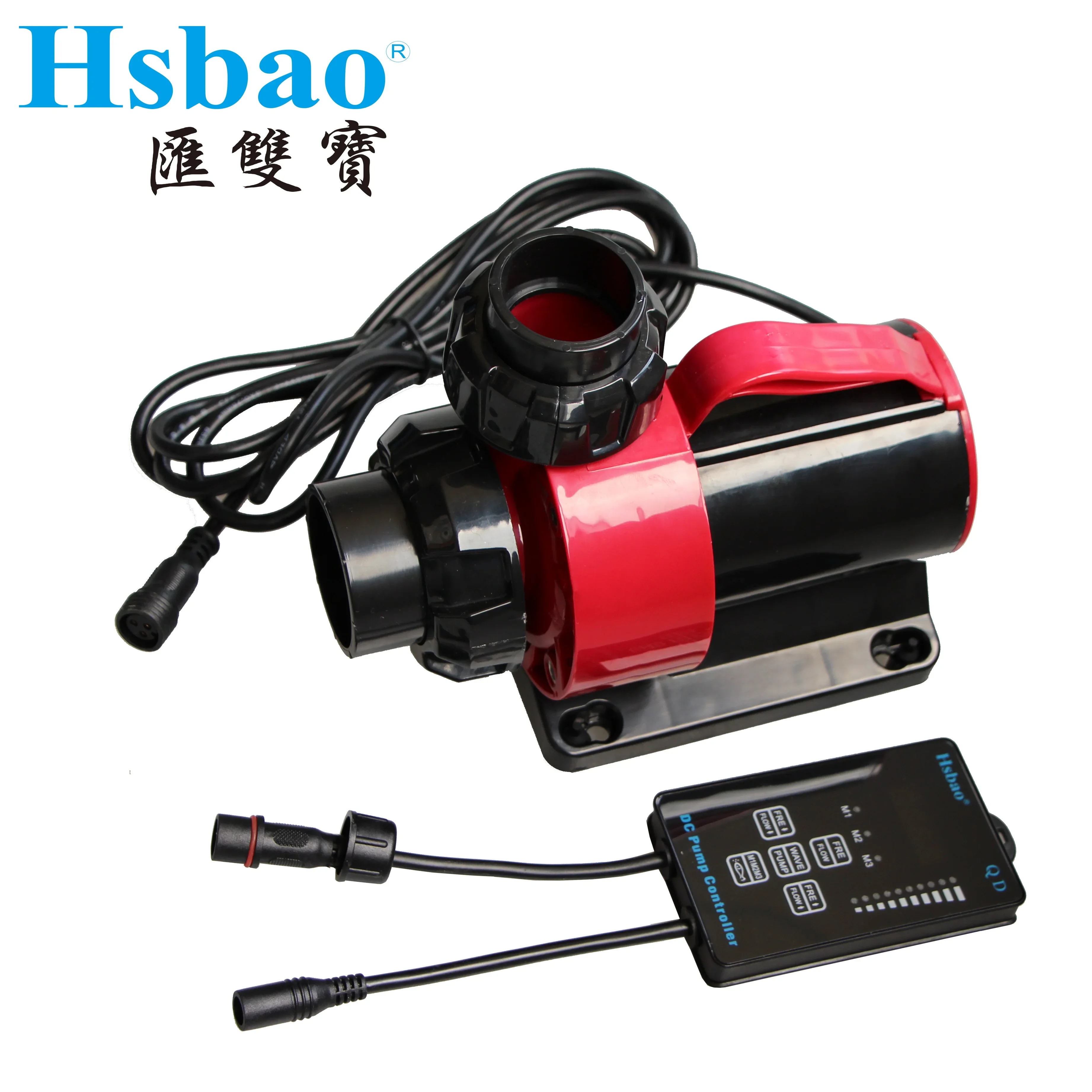 Hsbao Touch Screen DC Circulation Pumps sine wave Smart Controller with wave generation mode