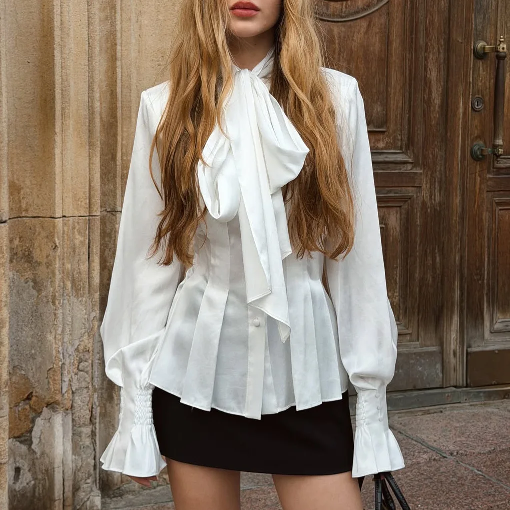 Autumn Long Sleeve Blouse Woman Blouse Shirt Office Elegant Work Shirt Top Blusas Mujer De Moda