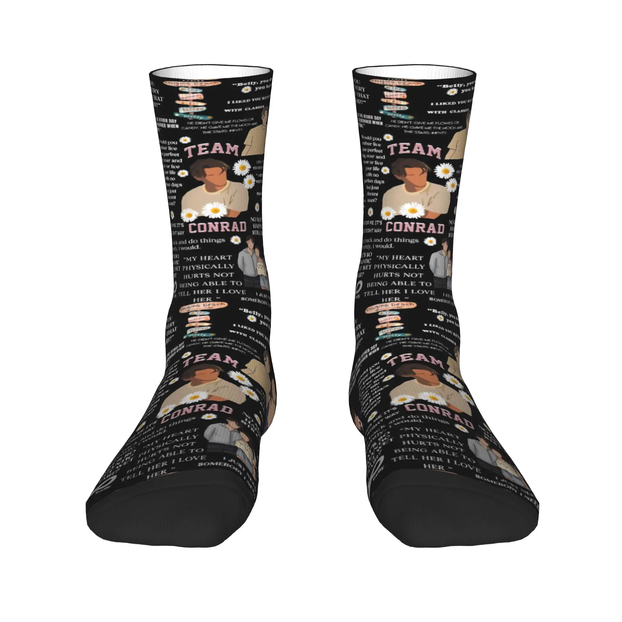 كوزينز فريق الشاطئ كونراد الصيف تحولت إلى جوارب جميلة مضادة للانزلاق زوجين الجوارب الدافئة الناعمة الشتاء الترفيه تسلق الجوارب