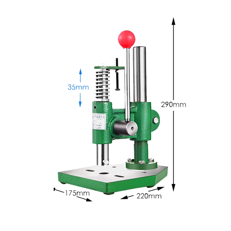 

JM Small Home Manual Press Manual Press Punching Machine Hand-Punch Die Cutting Machine Multi-Function Punching Machine