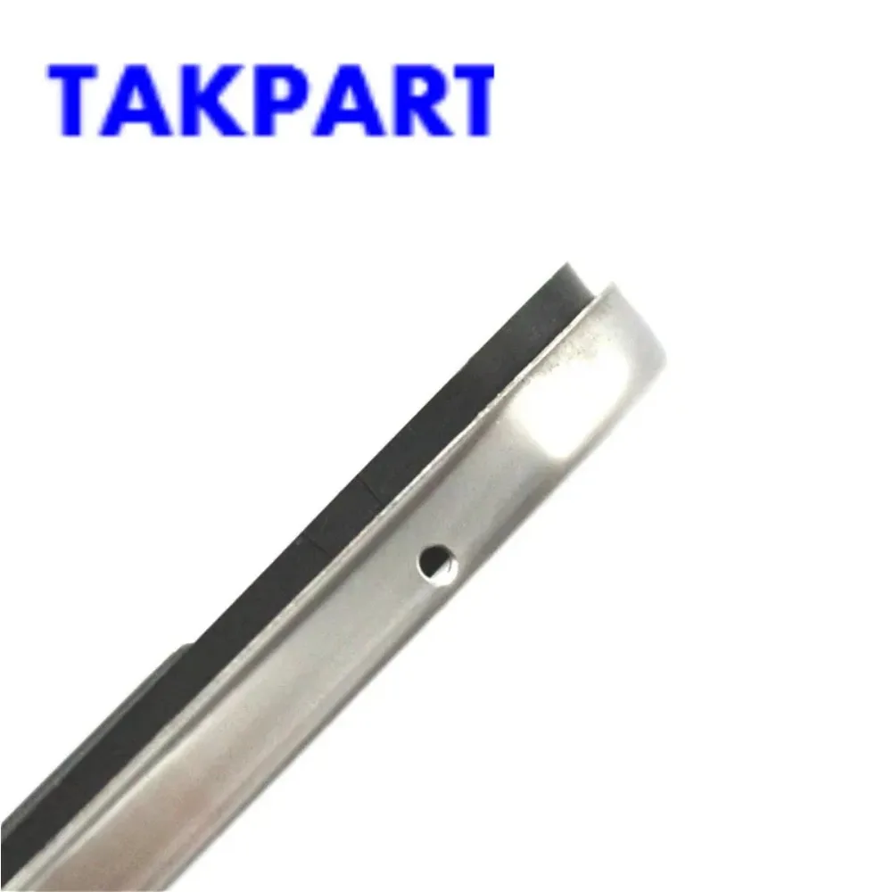 TAKPART 2 x ze stali nierdzewnej EU numer uchwyt na tablicę rejestracyjną uchwyt ramki przednia i tylna płyta UE 52cm x 11cm — zdjęcie 5