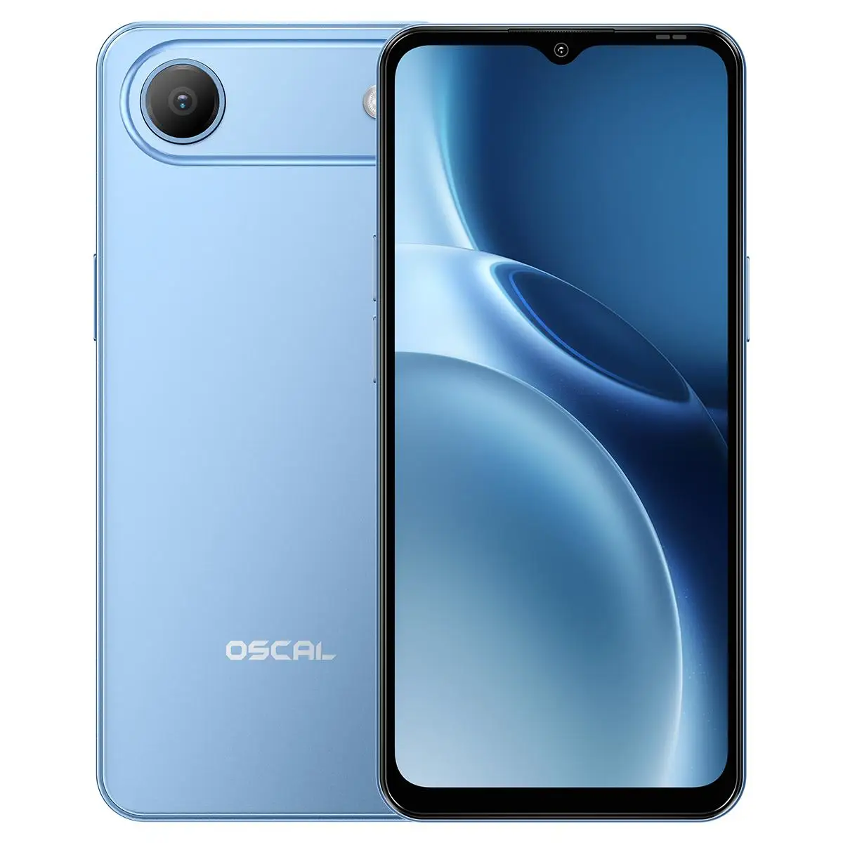 Blackview Oscal FLAT 3C Smartphone 4GB+64GB/128GB 6.56'' Android 16 Unisoc UMS312 T310 5000mAh 4G Cell Phone
