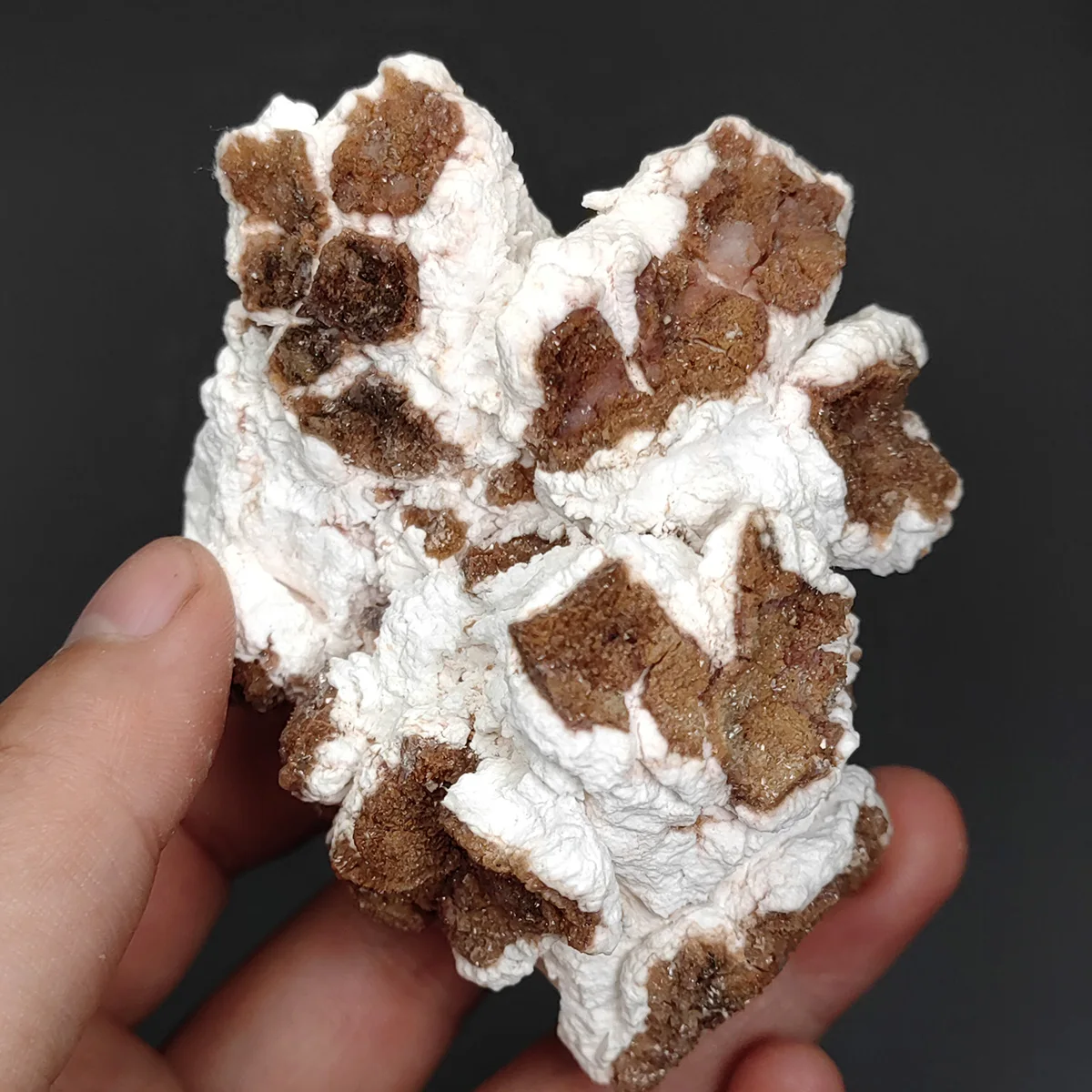 

C4-5B Natural Creedite Popcorn Gypsum Mineral Crystal Specimen Decoration From Guizhou China