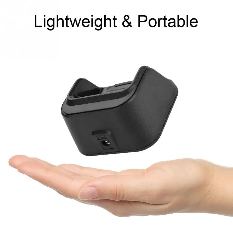 CH10A07 12V DC 1A Walkie Talkie Charger Radio Battery Charging Dock Base For Hytera HYT Two Way Radi