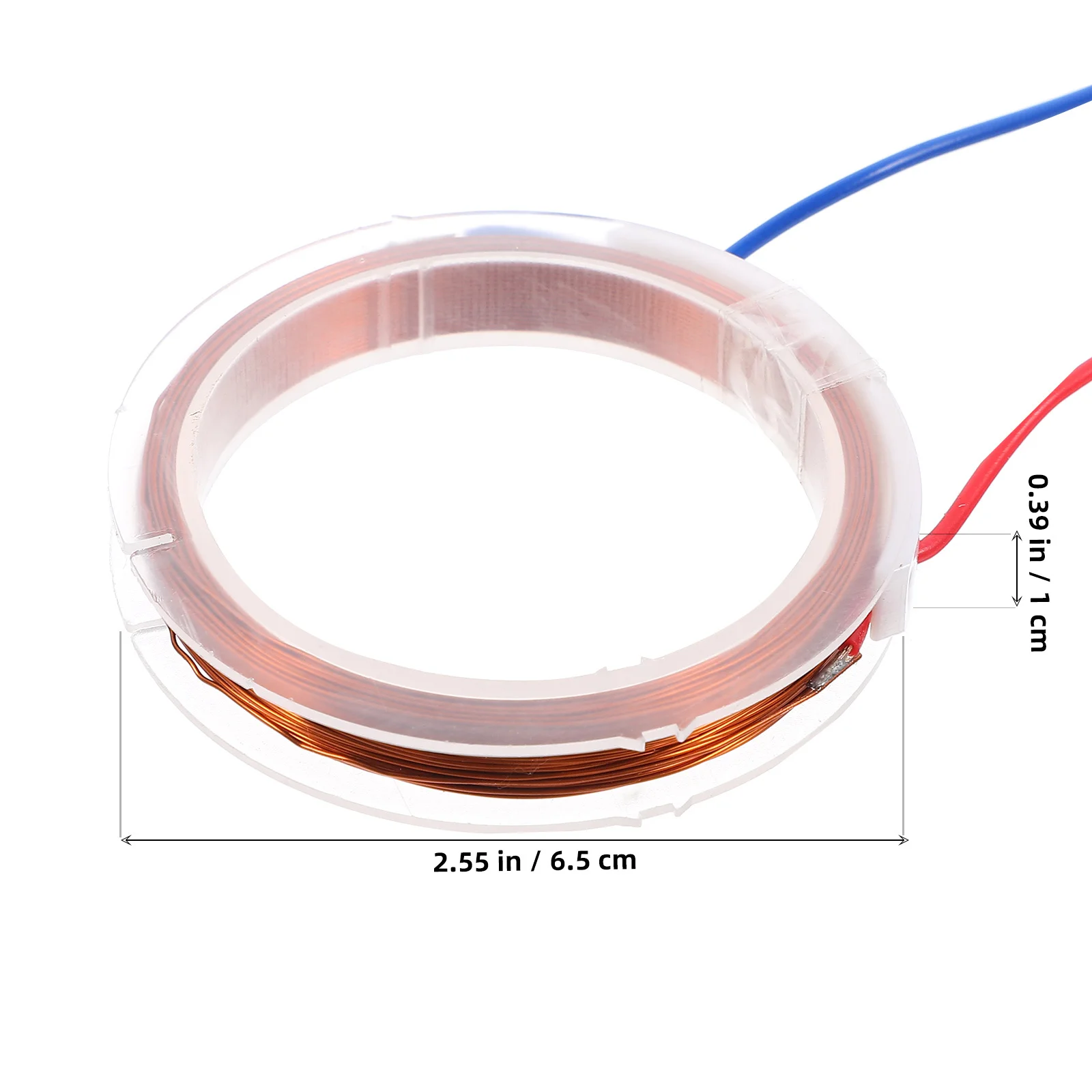 

1pc Diy Round Copper Wire Coil Scientific Experimental Tool Physics Electromagnetics Experiment Kit For Kids Science Learning