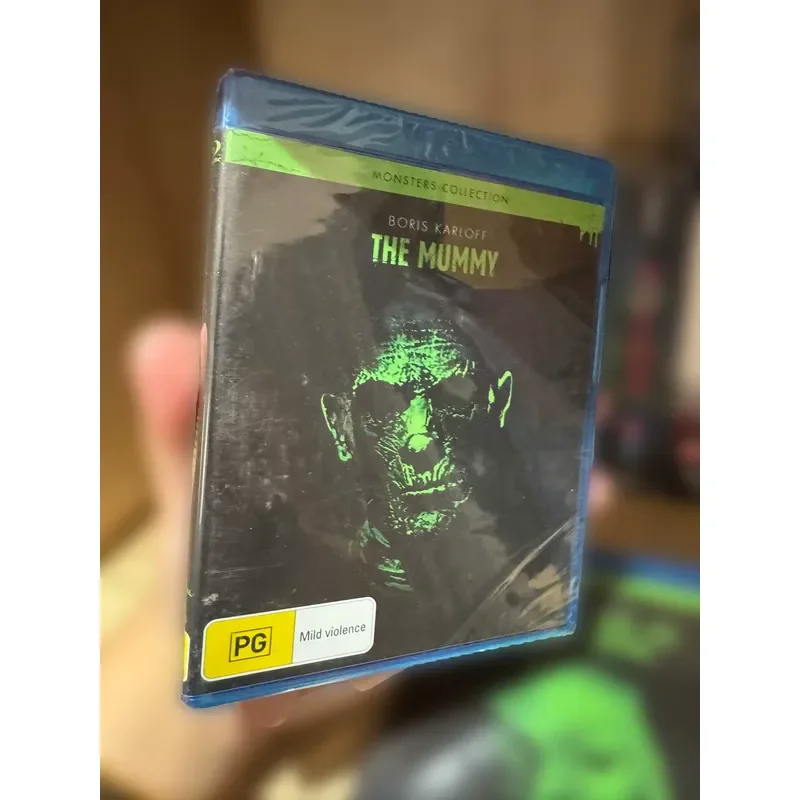 1932 Classic Horror Film The Mummy Blu ray Disc Australian Version JB Hi Fi Only