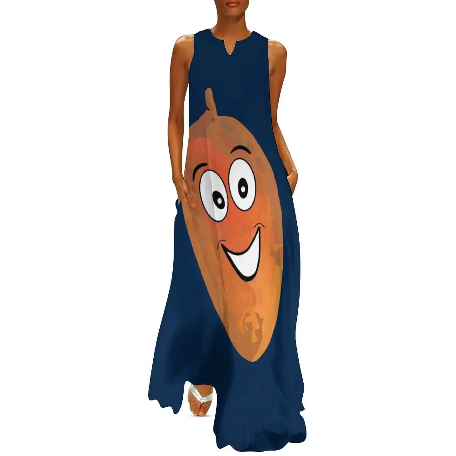 

Be Happy, Be A Mango Long Dress womens clothing summer clothes women formal occasion dresses Evening dresses Dress