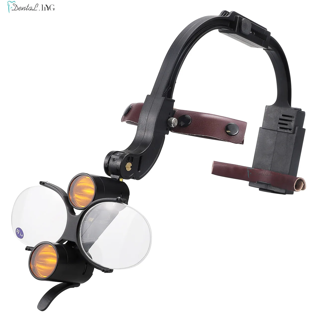 2.5X/3.5X Dental Magnifying Glass For Dentistry Surgical Magnifiers Surgical Front Lamp Dental Loupes head lamp Binocular