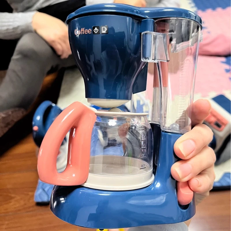 BLUE Zabawki do zabawy w udawanie Mini symulacja Kuchnia Zabawki Sprzęt gospodarstwa domowego Zabawka ze światłem i dźwiękiem idealna dla dzieci Chłopców i dziewczynek