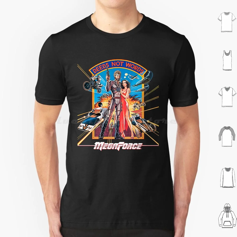 

Megaforce ( 1982 ) T Shirt 6xl Cotton Cool Tee Megaforce Hal Needham Barry Bostwick Michael Beck Persis Khambatta Henry Silva