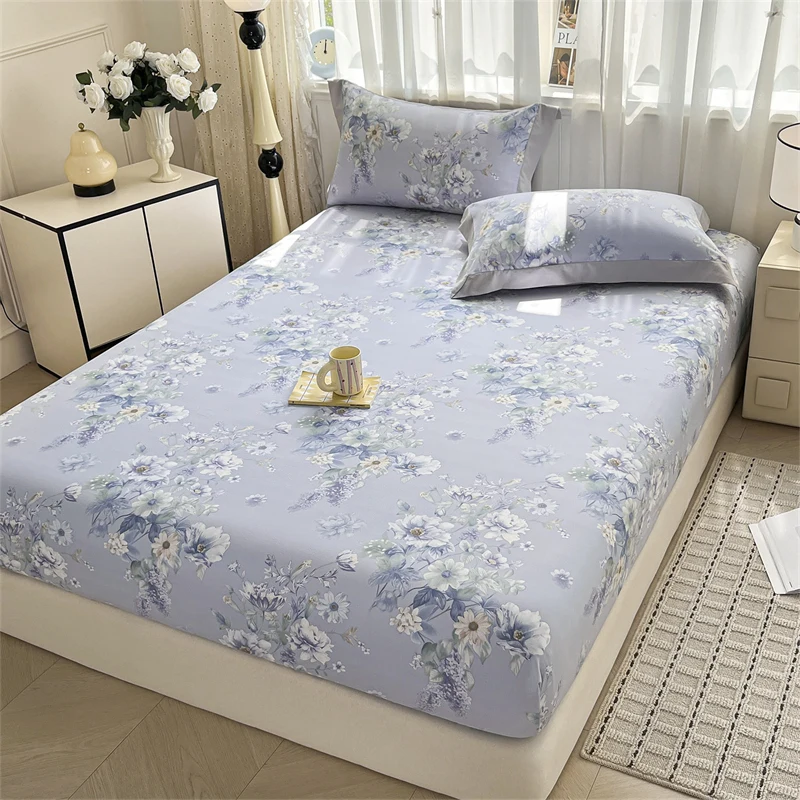 

2026 New Model Class A Printed Item 90x200 Bed Cover 360-degree Wrap Elastic Double-person Mattress Cover