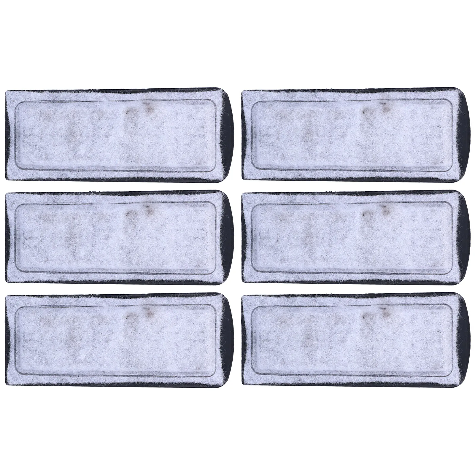 6 Stück Aquarium Filter Baumwolle Ersatz Wand filter Zubehör für Aquarien Aquarium Kohle filter Baumwoll fisch filter