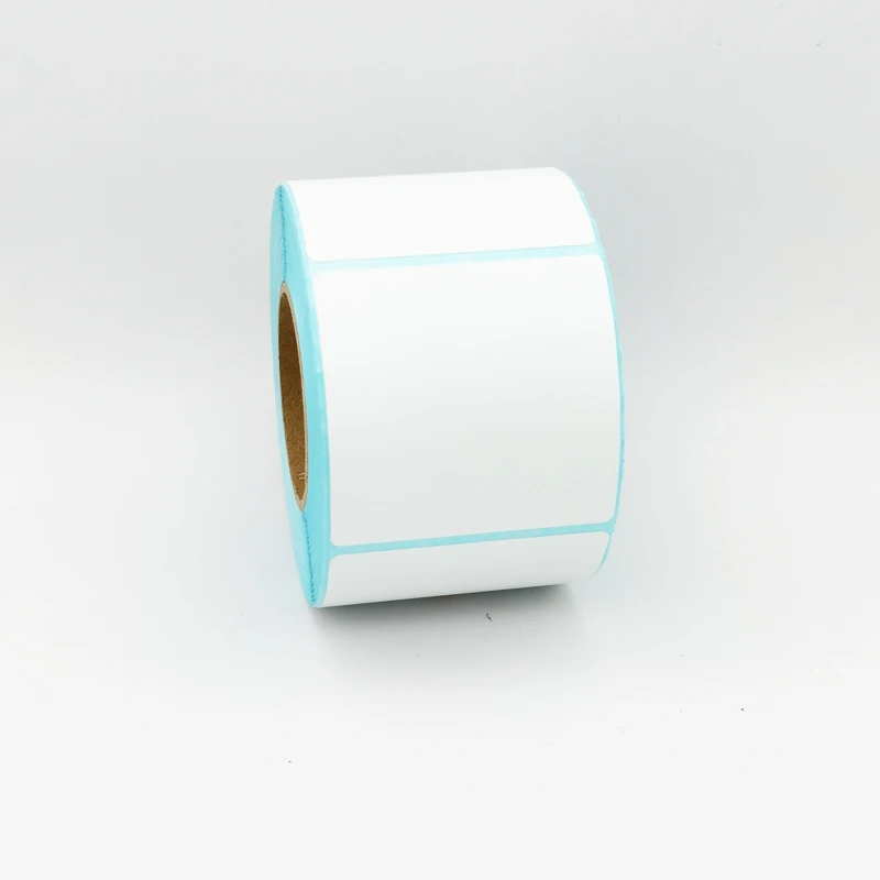 60/70/80/90/100MM Width Direct Print White Blank Thermal Paper Label Sticker in Roll