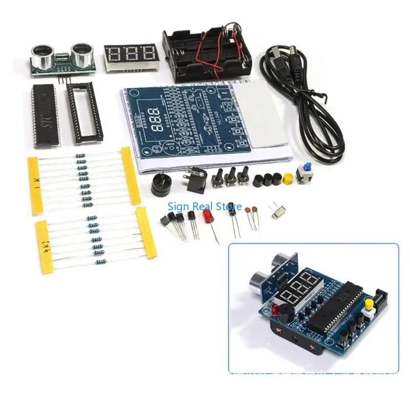 

Ultrasonic Distance Measurement Module Projects Alarm Distance Adjustable 41XB